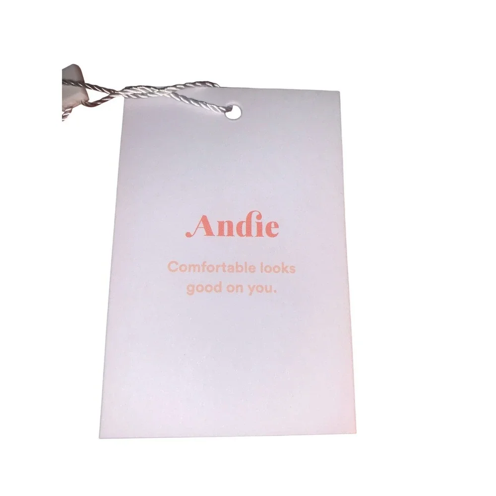 NEW Andie Swim The Symi Bikini‎ Top Cedar Orange AT263-CEDR Womens Large
